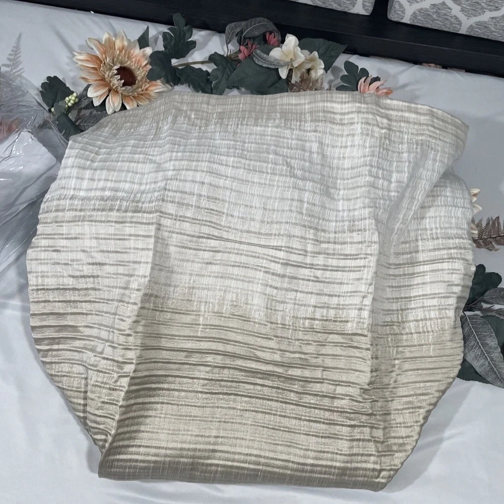 NIB $335 [‎ Full / Queen ] Duvet Cover for Hotel Collection Ikat Stripe